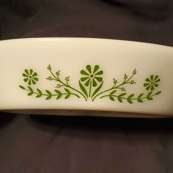 Vintage 60s GLASBAKE Divided Baking Casserole Dish - Picture 1 of 3